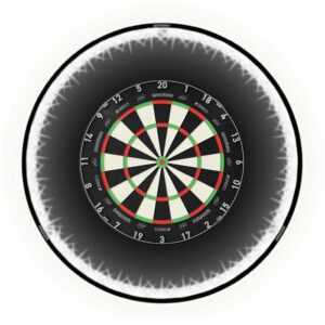 Winmau Blade Triple Core 360 Technology + Winmau Plasma +  Surround Black - Dartset