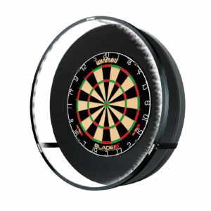 Winmau Blade 6 + Winmau Plasma + PU Surround Black - Dartset