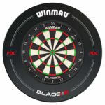 Winmau Blade X + Winmau PDC Black Surround - Dartset
