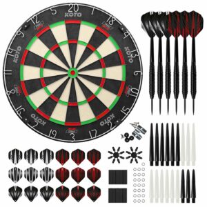 KOTO King Pro 360 + 2 Sets Darts + 90st Accessoires