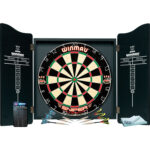 Ensemble Winmau armoire, cible et fléchettes